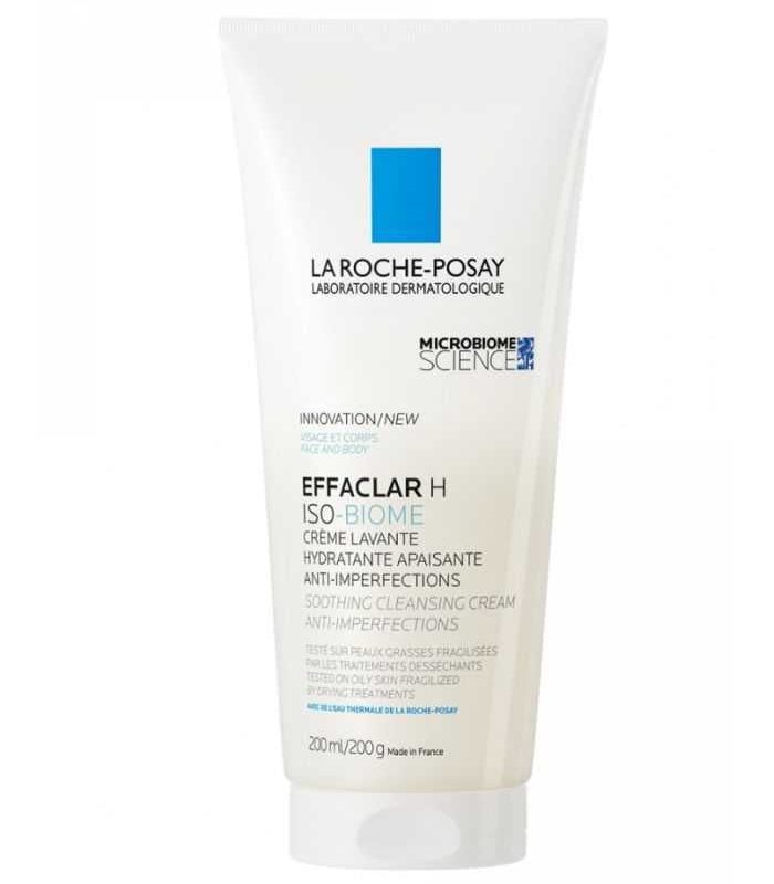 LA ROCHE POSAY EFFACLAR H CREME LAVANTE HYDRATANTE DERMO APAISANTE 200ML