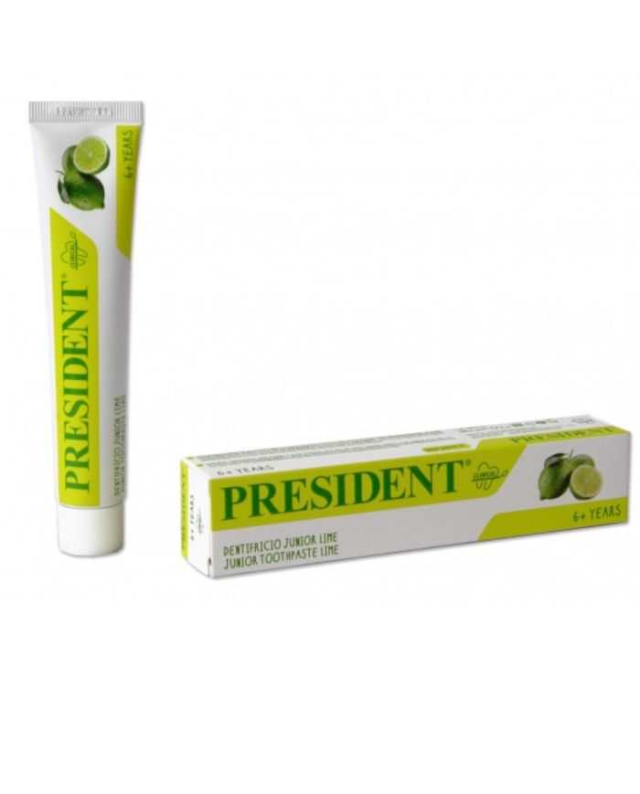 PRESIDENT DENTIFRICE JUNIOR 6 ANS GOUT CITRON 50 ML