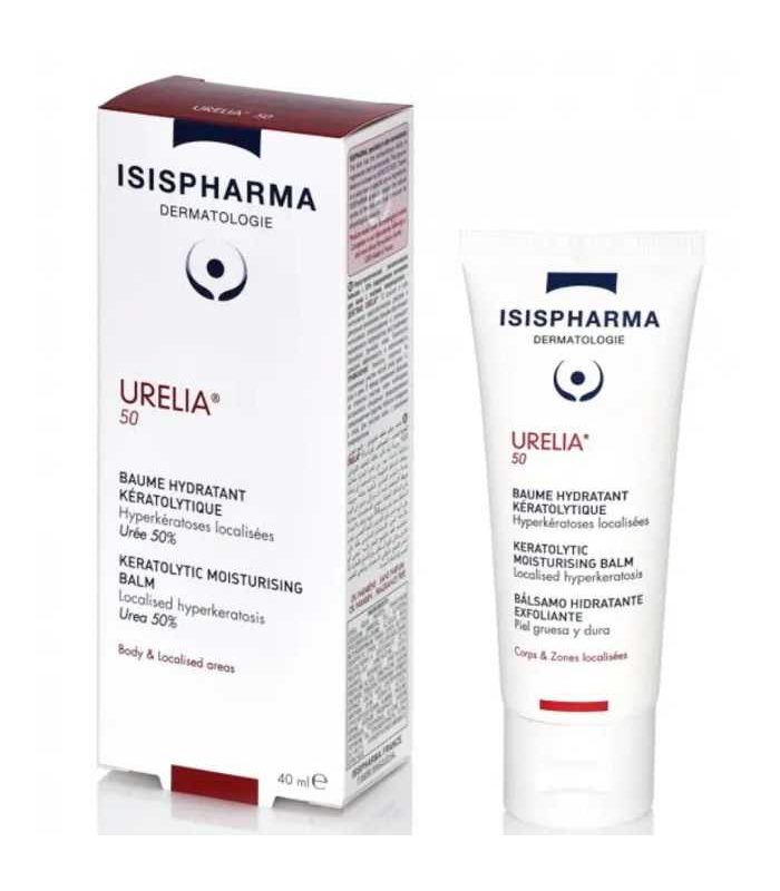 ISISPHARMA URELIA 50 BAUME HYDRATANT KERATOLYTIQUE 50% UREE 40 ML