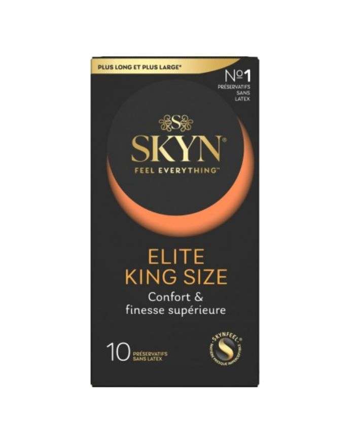 MANIX SKYN ELITE KING SIZE 10 PRESERVATIFS
