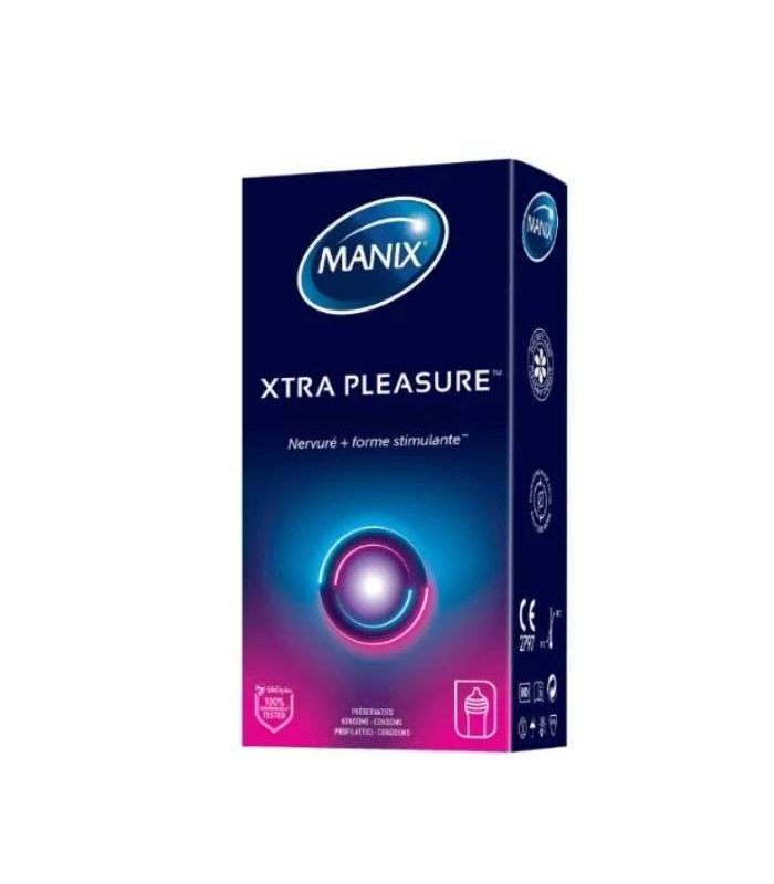 MANIX XTRA PLEASURE 10 PRESERVATIFS