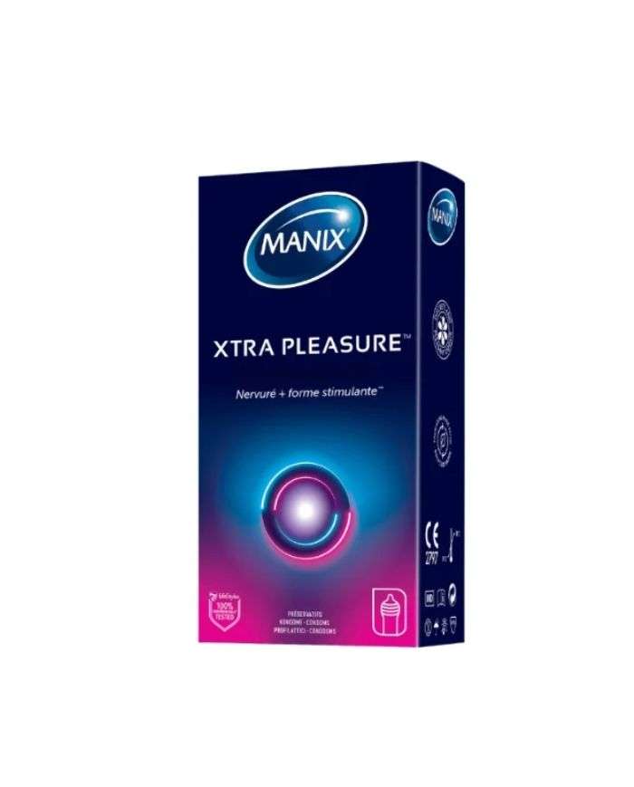 MANIX XTRA PLEASURE 10 PRESERVATIFS
