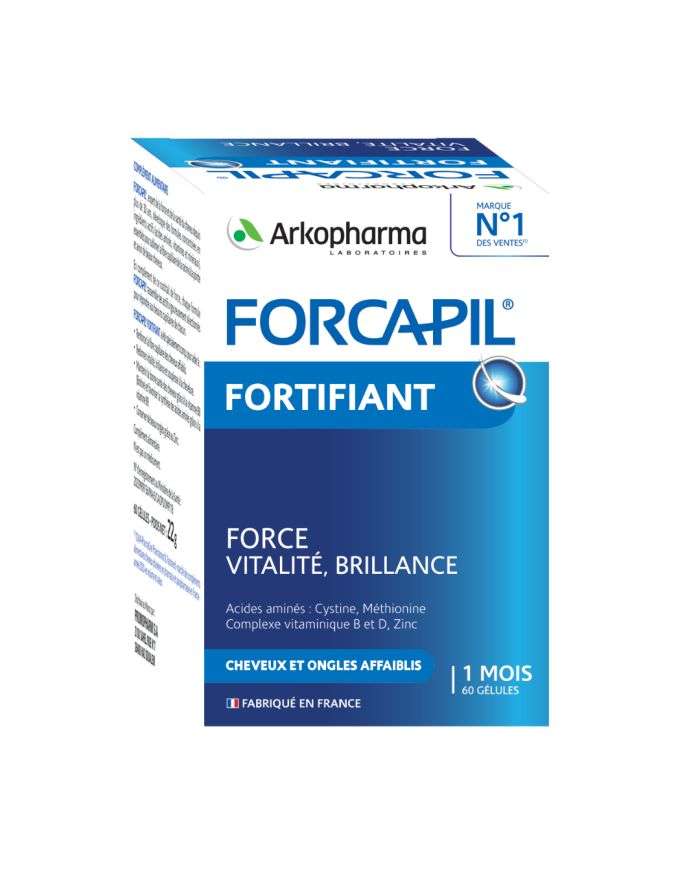 FORCAPIL CHEVEUX ET ONGLES 180 GELULES