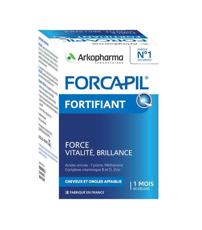 FORCAPIL CHEVEUX ET ONGLES 60 GELULES