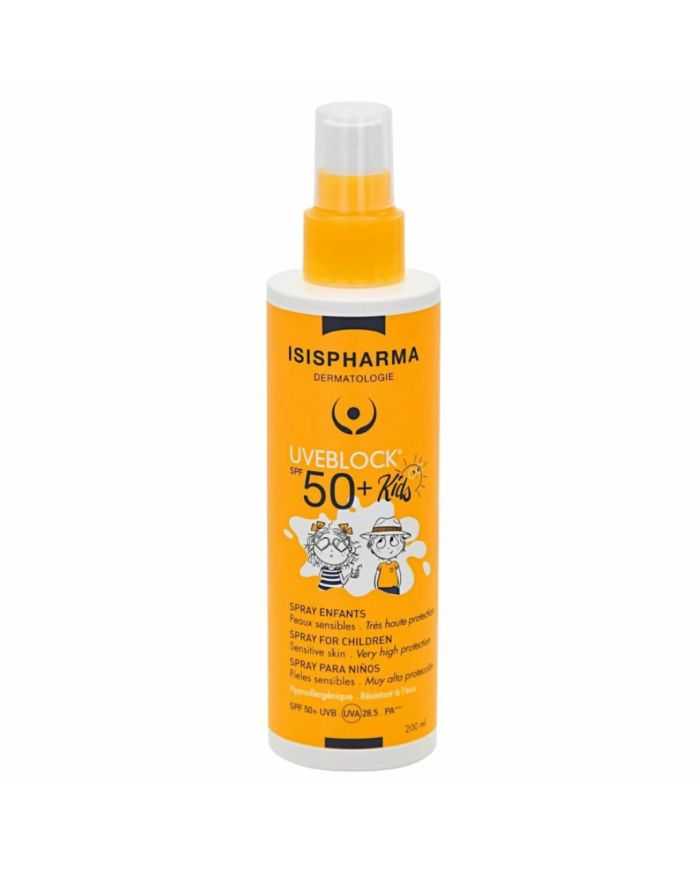 ISISPHARMA UVEBLOCK SPRAY ENFANTS SPF 50 200 ML