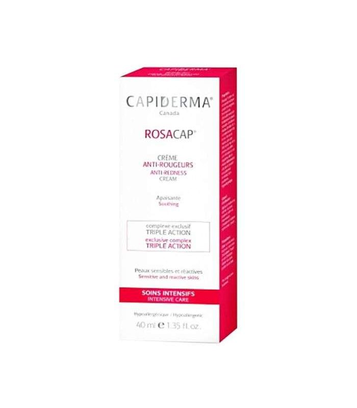 CAPIDERMA ROSACAP CREME VISAGE ANTI ROUGEURS 40 ML
