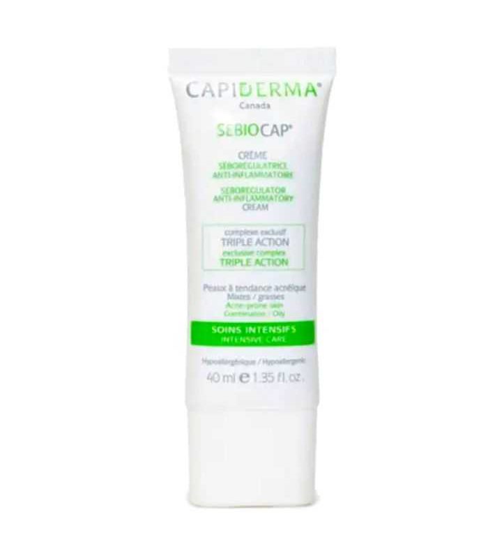 CAPIDERMA SEBIOCAP CREME VISAGE POUR PEAUX A TENDANCE ACNEIQUE 40 ML