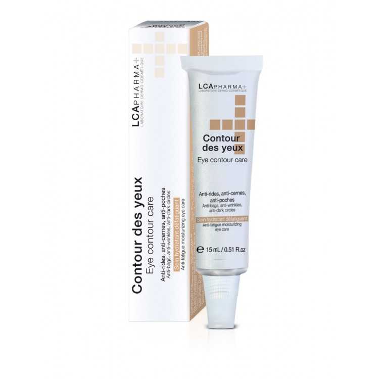 LCA PHARMA GEL CONTOUR DES YEUX SOIN HYDRATANT DÉFATIGUANT 15 ML