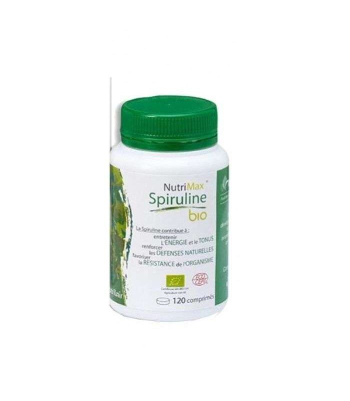 NUTRIMAX SPIRULINE BIO 120 COMPRIMES TONUS ET VITALITE