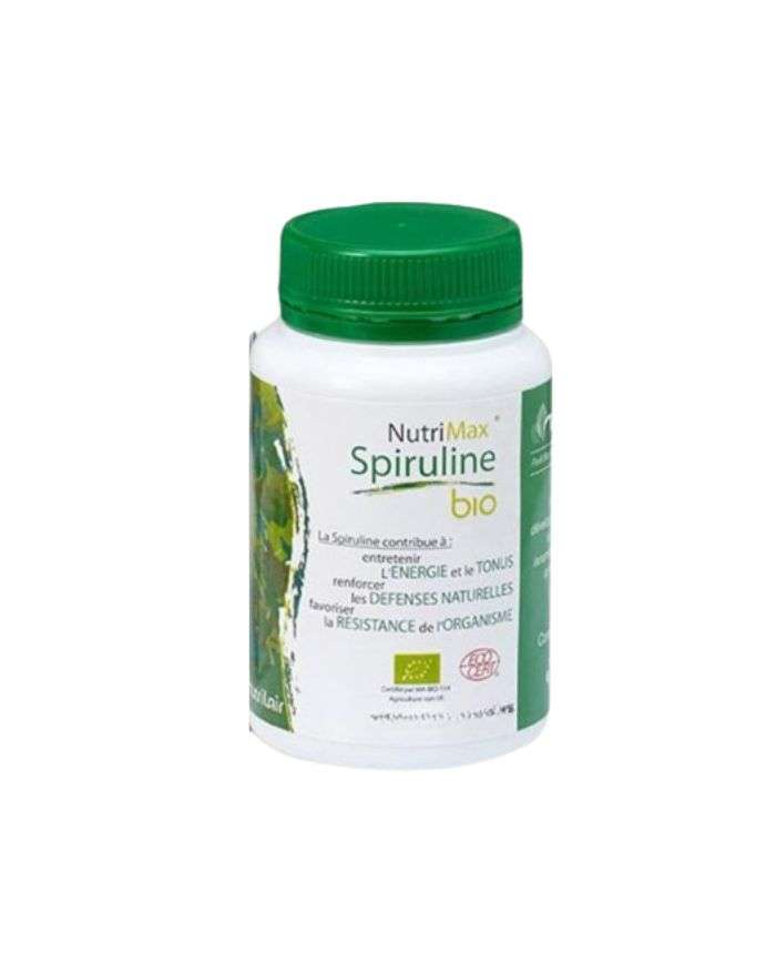 NUTRIMAX SPIRULINE 100% BIO 120 G MICROGRANULES TONUS ET VITALITÉ