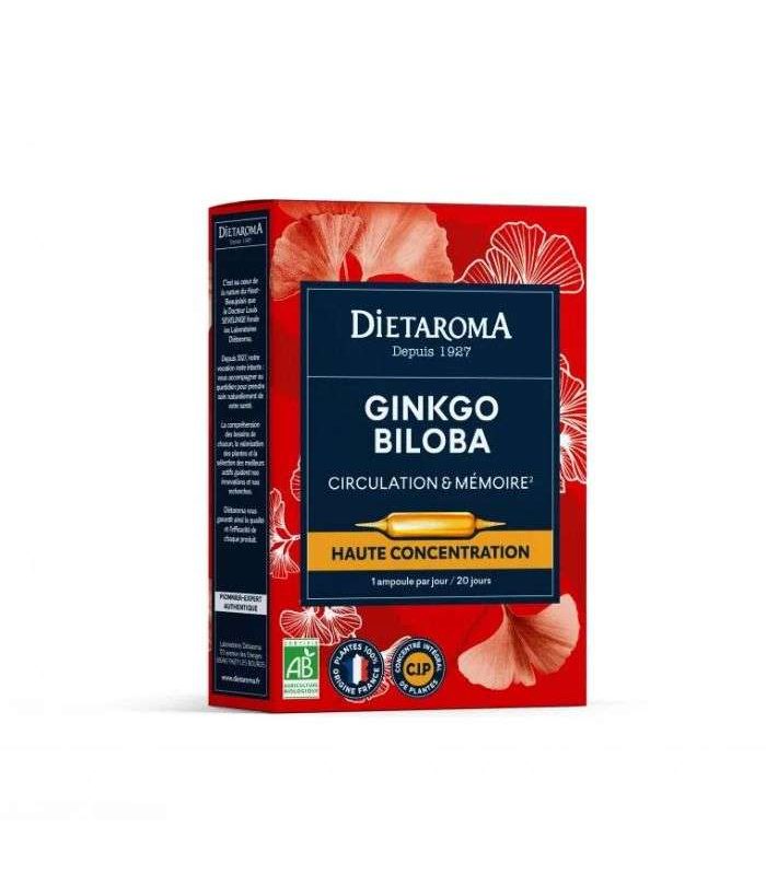 DIETAROMA C.I.P. GINKGO BILOBA 20 AMPOULES