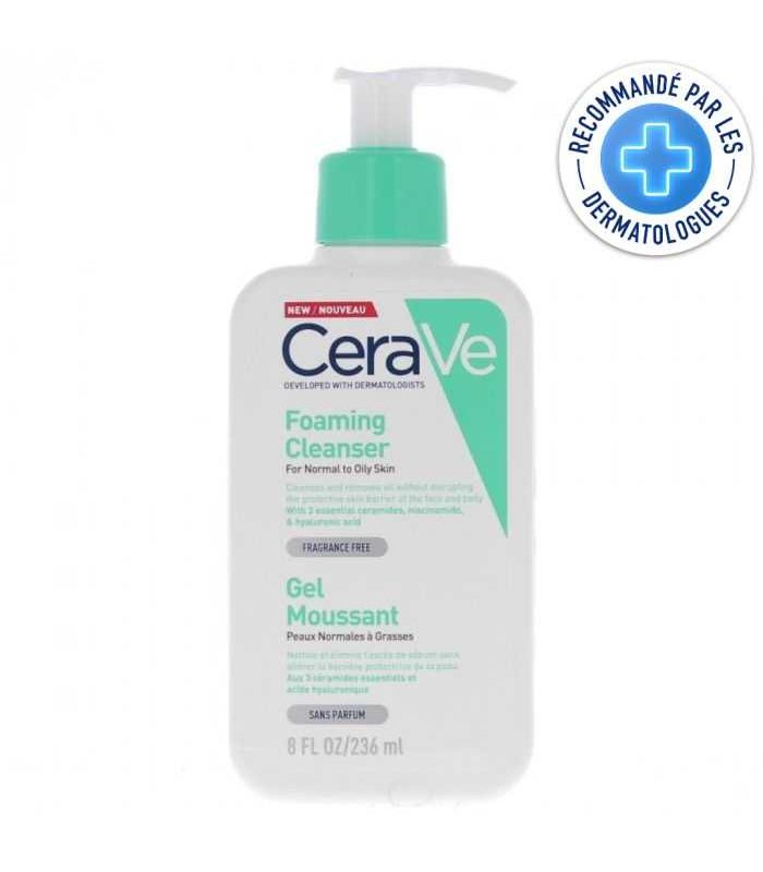 CERAVE GEL MOUSSANT PEAUX NORMALES A GRASSES 236 ML