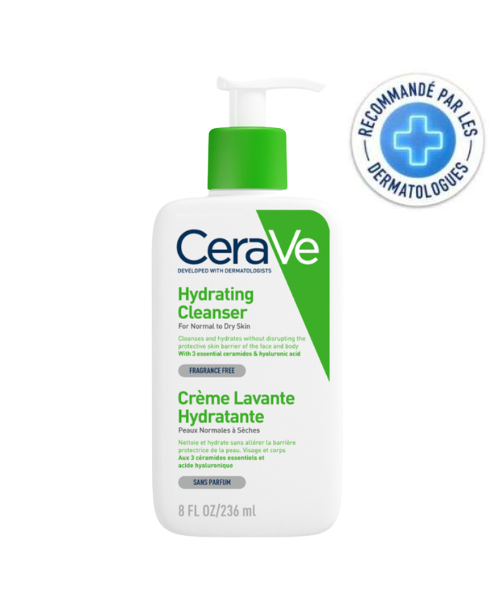 CERAVE CREME LAVANTE HYDRATANTE 236 ML