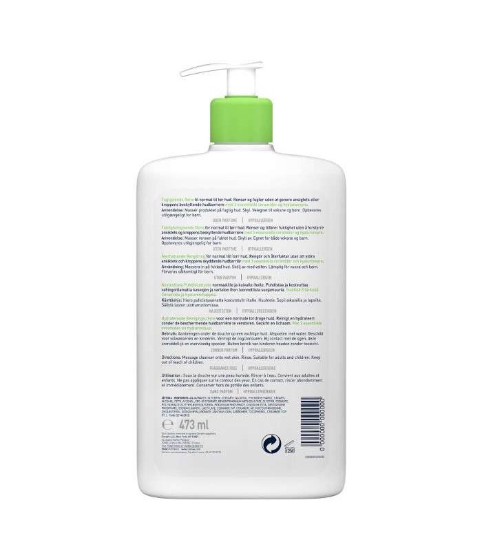 CERAVE CREME LAVANTE HYDRATANTE 473 ML