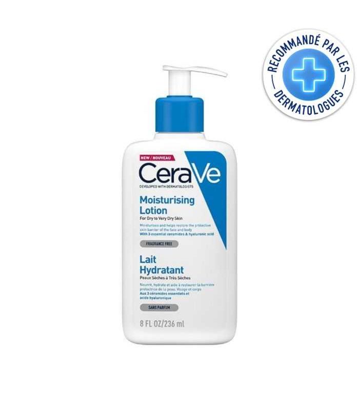 CERAVE LAIT HYDRATANT PEAUX SECHES A TRES SECHES 236 ML