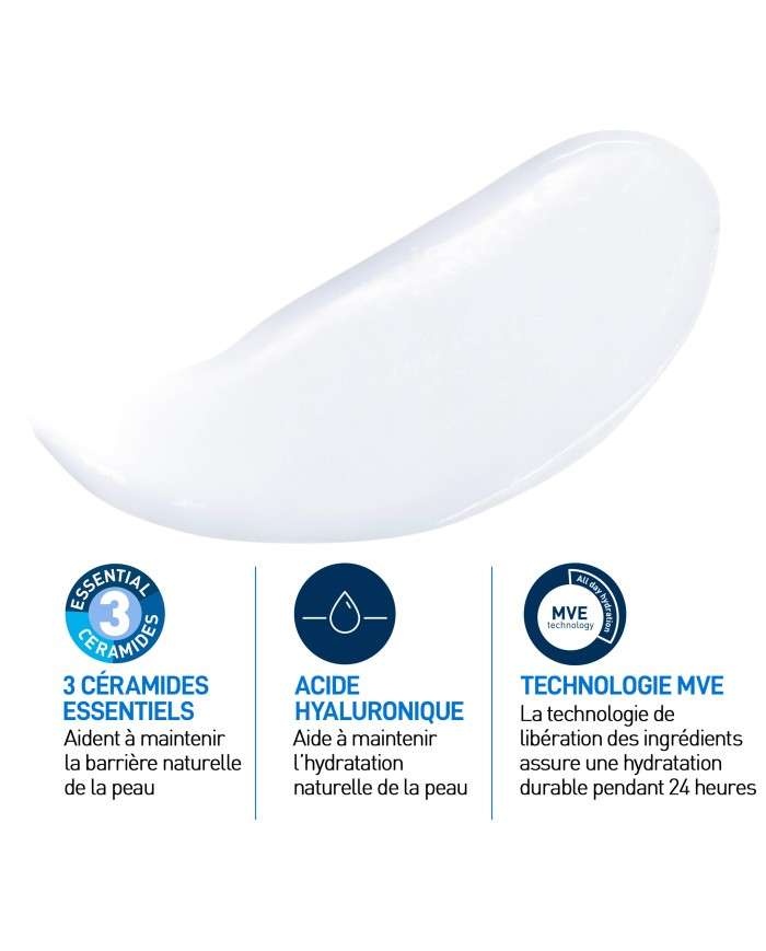 CERAVE LAIT HYDRATANT PEAUX SECHES A TRES SECHES 236 ML