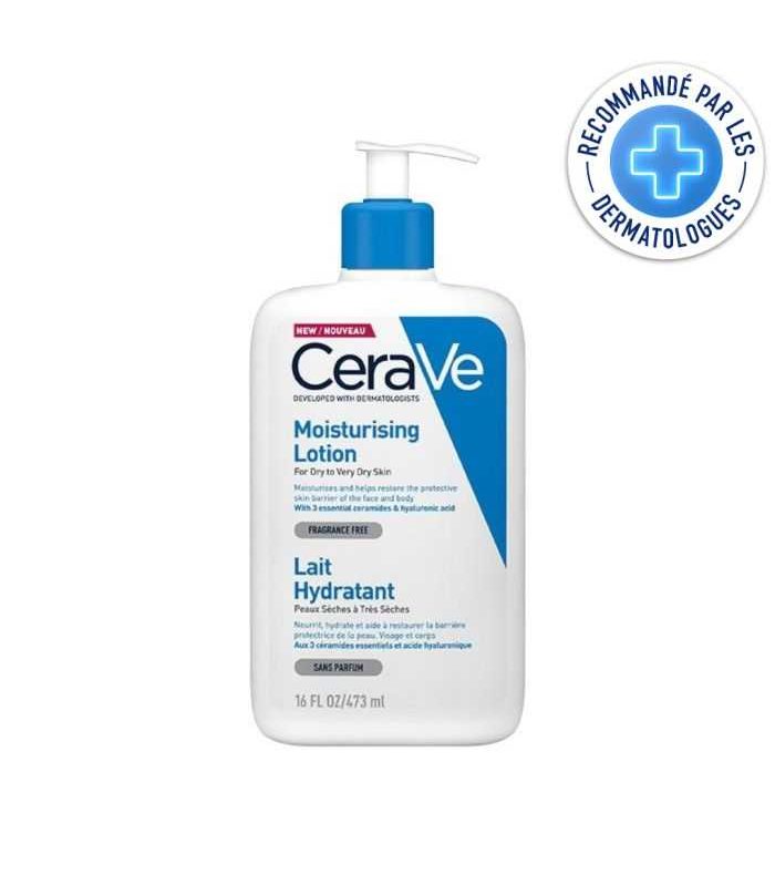 CERAVE LAIT HYDRATANT PEAUX SECHES A TRES SECHES 473 ML