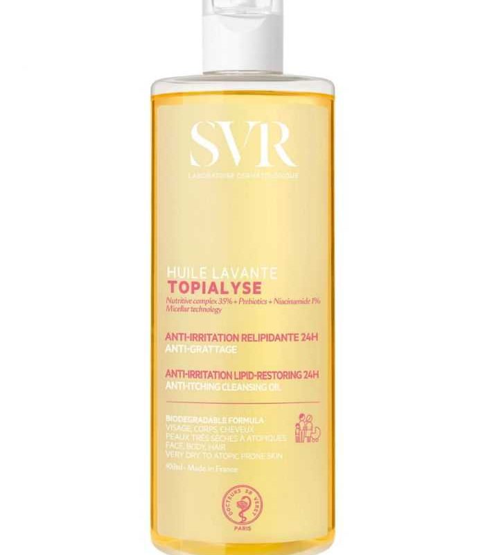 SVR TOPIALYSE HUILE LAVANTE MICELLAIRE 400 ML