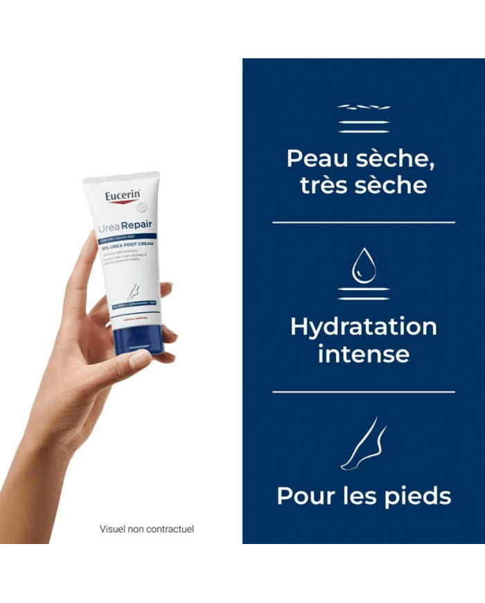 EUCERIN UREA REPAIR PLUS CREME PIEDS 10% D'UREE 100 ML