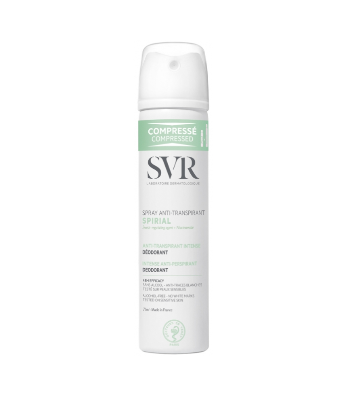 SVR SPIRIAL SPRAY DEODORANT ANTI TRANSPIRANT 75 ML
