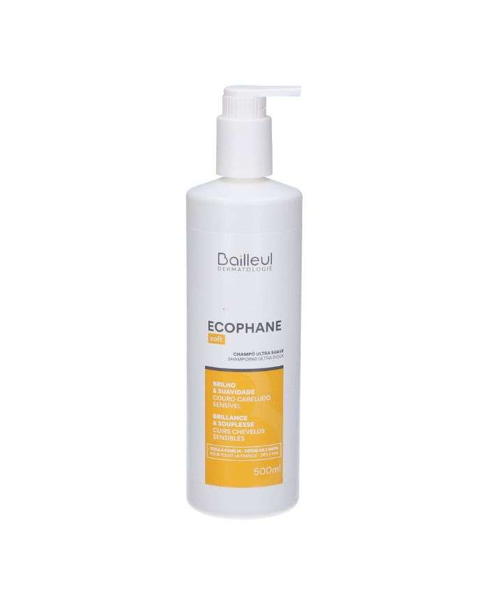 BIORGA ECOPHANE SHAMPOOING ULTRA DOUX CUIRS CHEVELUS SENSIBLES 500 ML