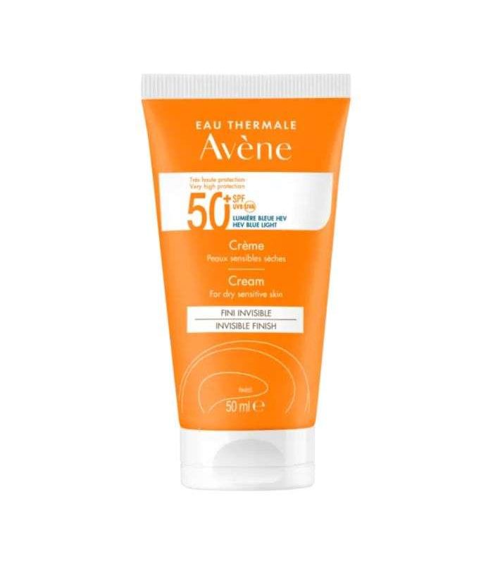 AVENE CREME FINI INVISIBLE SPF 50+ PEAUX SENSIBLES SECHES 50 ML