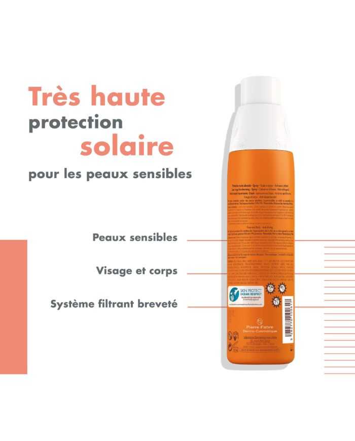 AVENE SOLAIRE EAU THERMAL SPRAY SPF50+ 200 ML