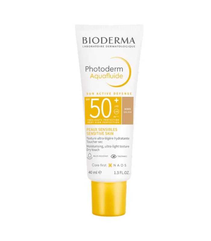 BIODERMA PHOTODERM AQUAFLUIDE SPF 50+ TEINTE DOREE 40ML
