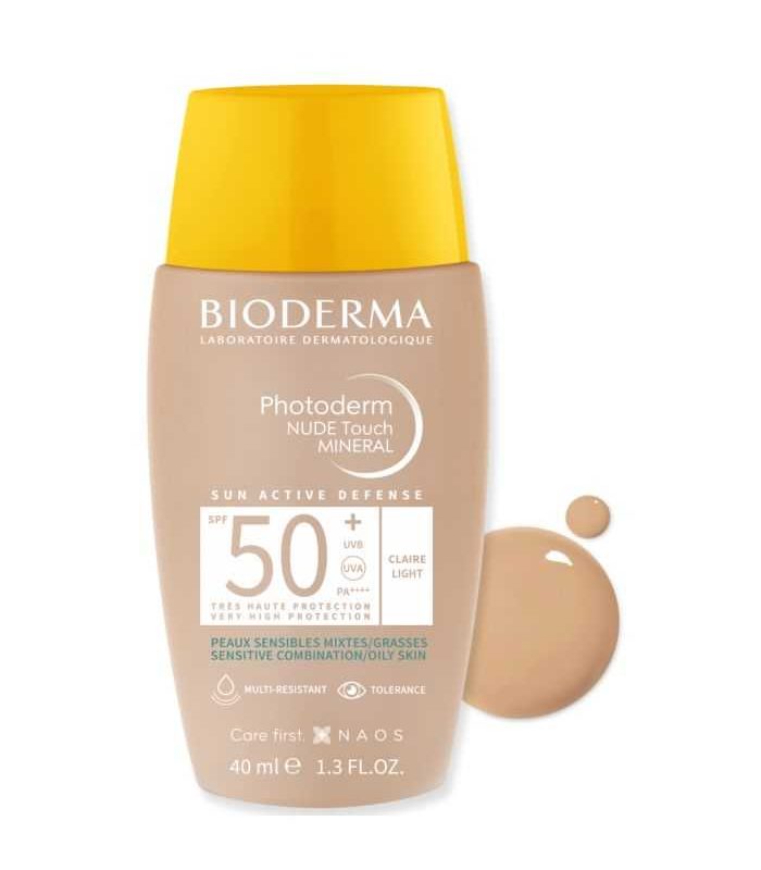 BIODERMA PHOTODERM NUDE TOUCH SPF 50+ TEINTE CLAIRE