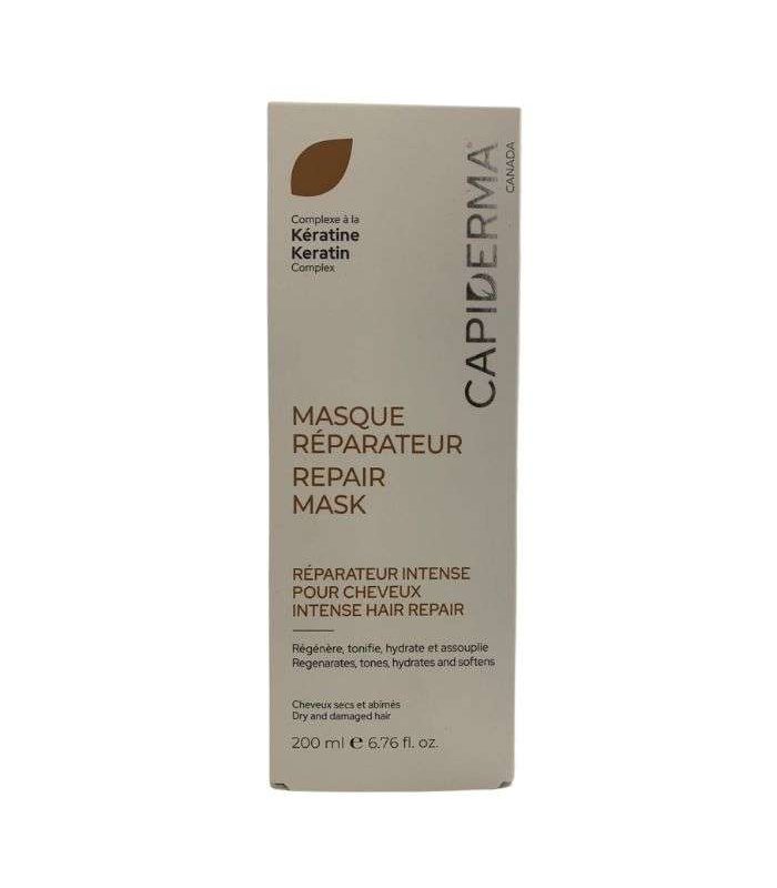 CAPIDERMA MASQUE REPARATEUR INTENSE POUR CHEVEUX 200 ML