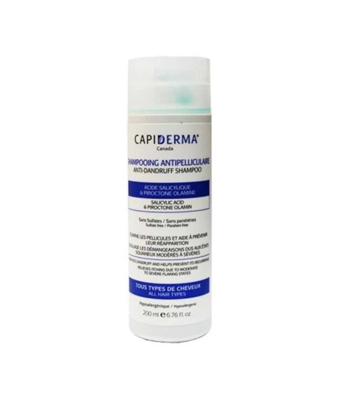 CAPIDERMA SHAMPOOING ANTI PELLICULAIRE 200 ML