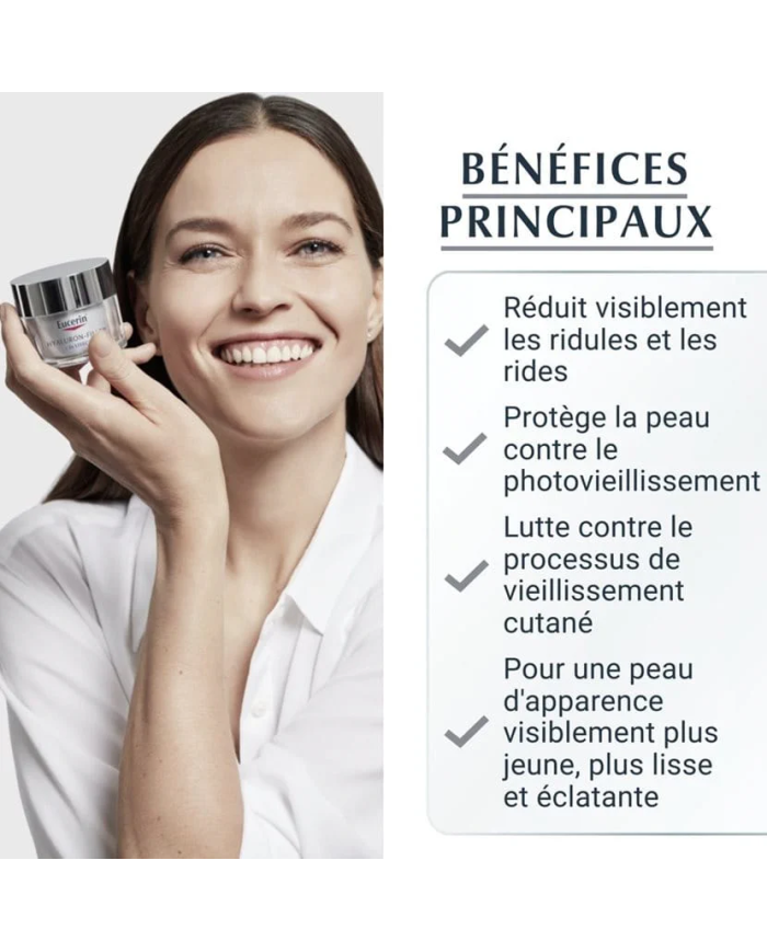 EUCERIN OFFRE HYALURON FILLER 3* EFFECT SOIN DE JOUR SPF 15 PEAU SECHE 50ML + PHOTOAGING CONTROL SPF 50+ OFFERT