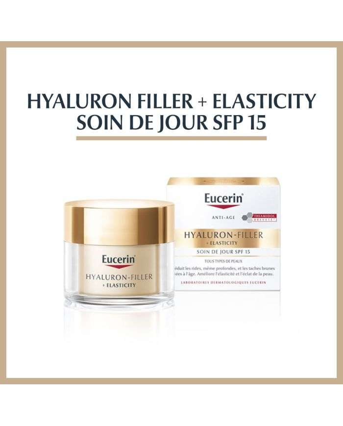 EUCERIN HYALURON FILLER + ELASTICITY SOIN DE JOUR 50 ML SPF 15