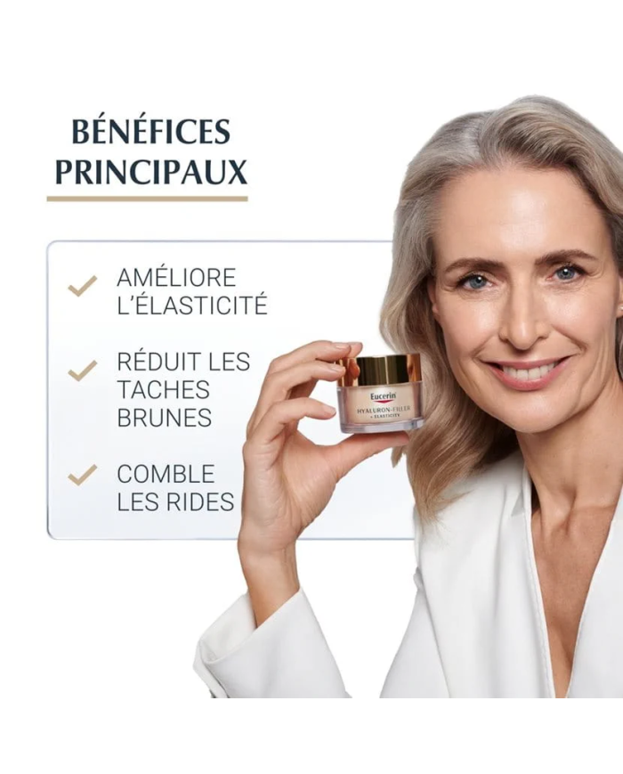 EUCERIN HYALURON FILLER + ELASTICITY SOIN DE JOUR 50 ML SPF 15