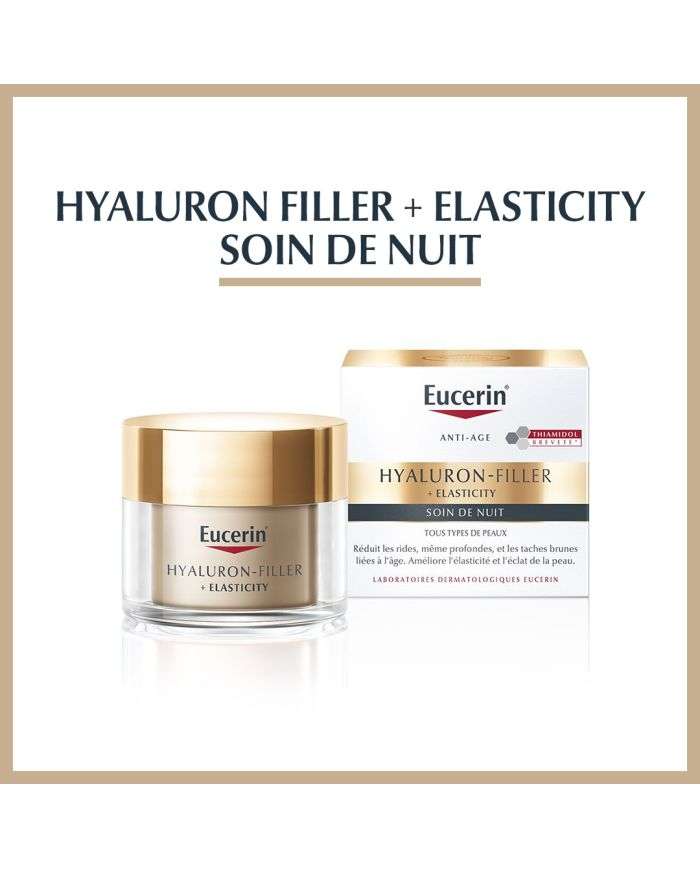 EUCERIN HYALURON FILLER ELASTICITY SOIN DE NUIT 50 ML