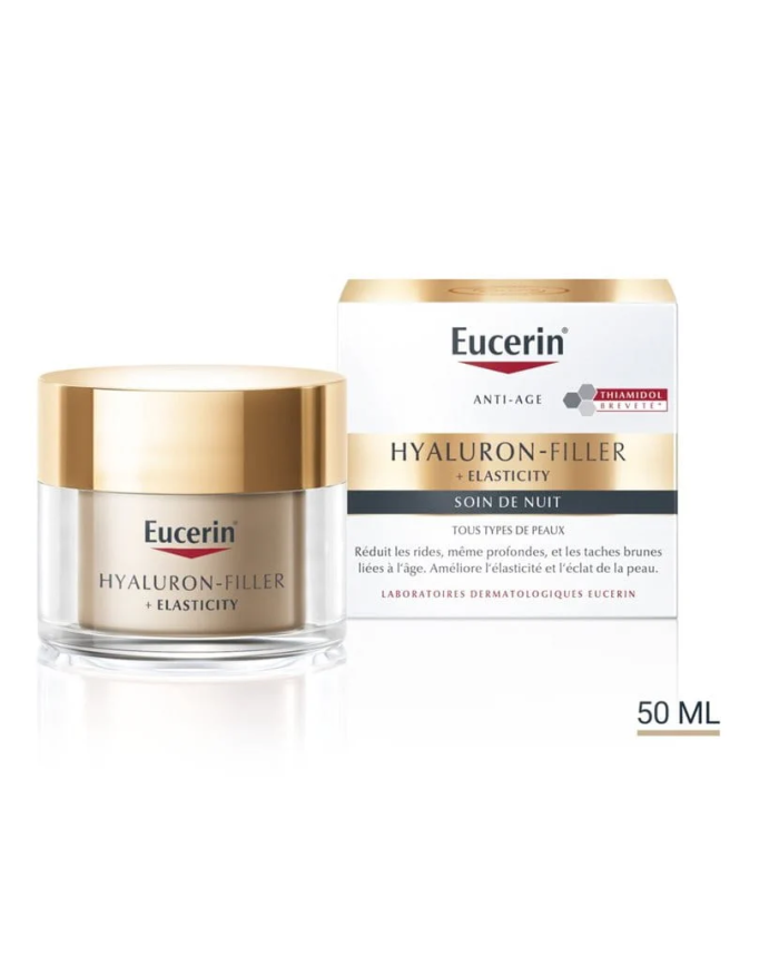 EUCERIN HYALURON FILLER ELASTICITY SOIN DE NUIT 50 ML