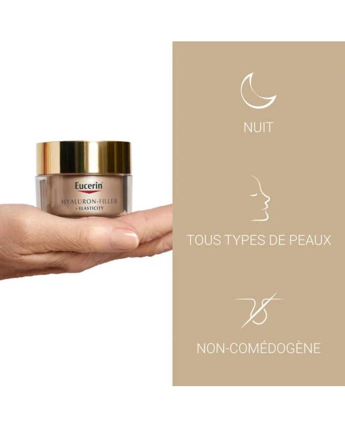 EUCERIN HYALURON FILLER ELASTICITY SOIN DE NUIT 50 ML