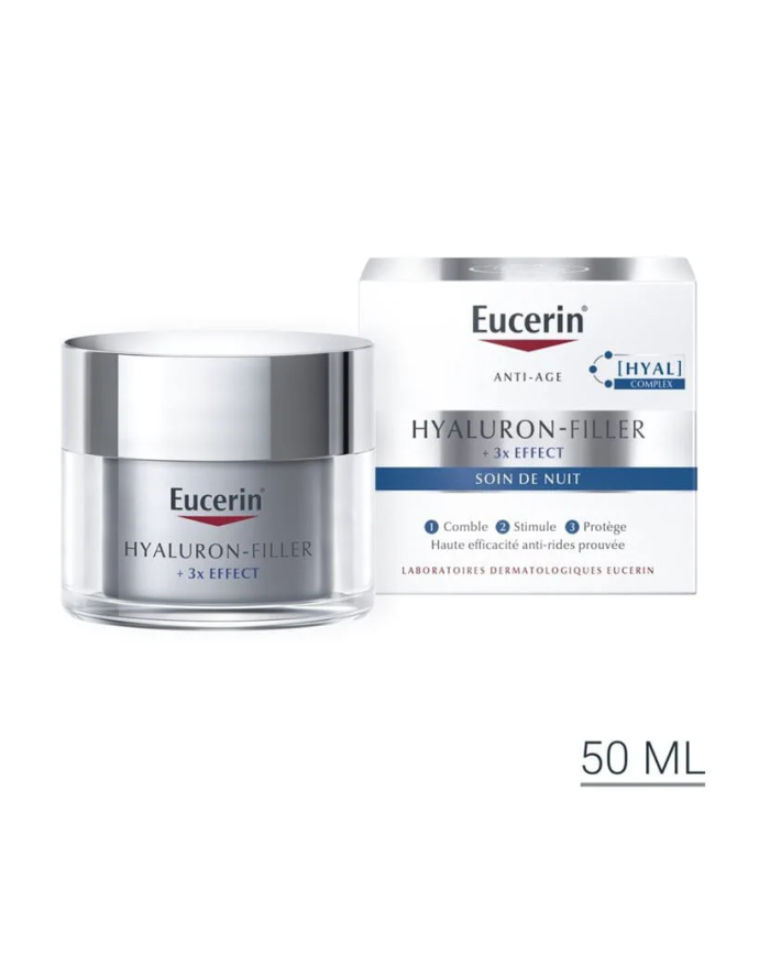EUCERIN HYALURON FILLER *3 EFFECTS SOIN DE NUIT 50 ML