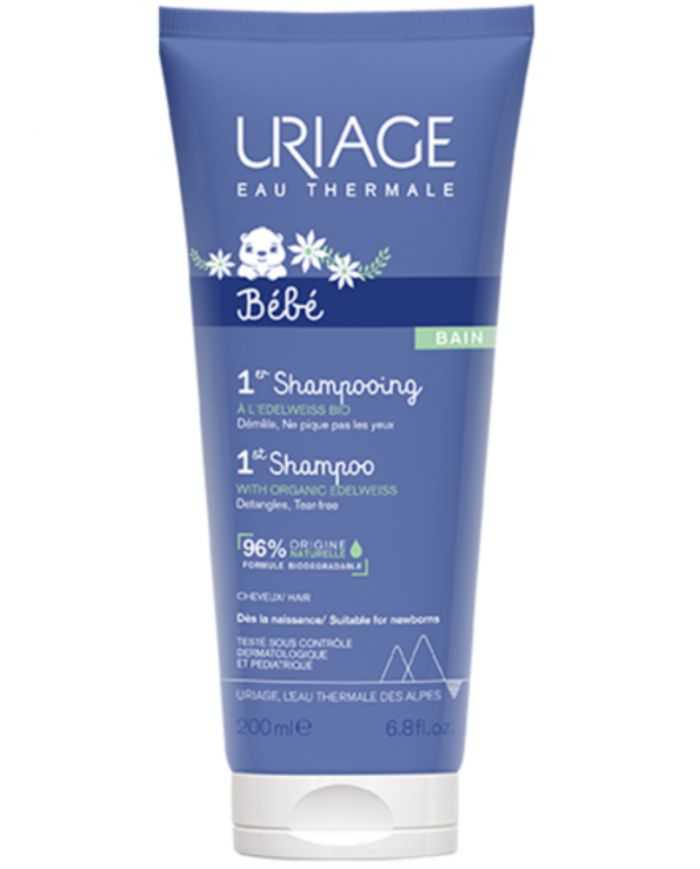URIAGE BEBE 1er SHAMPOOING EXTRA DOUX CHEVEUX 200 ML