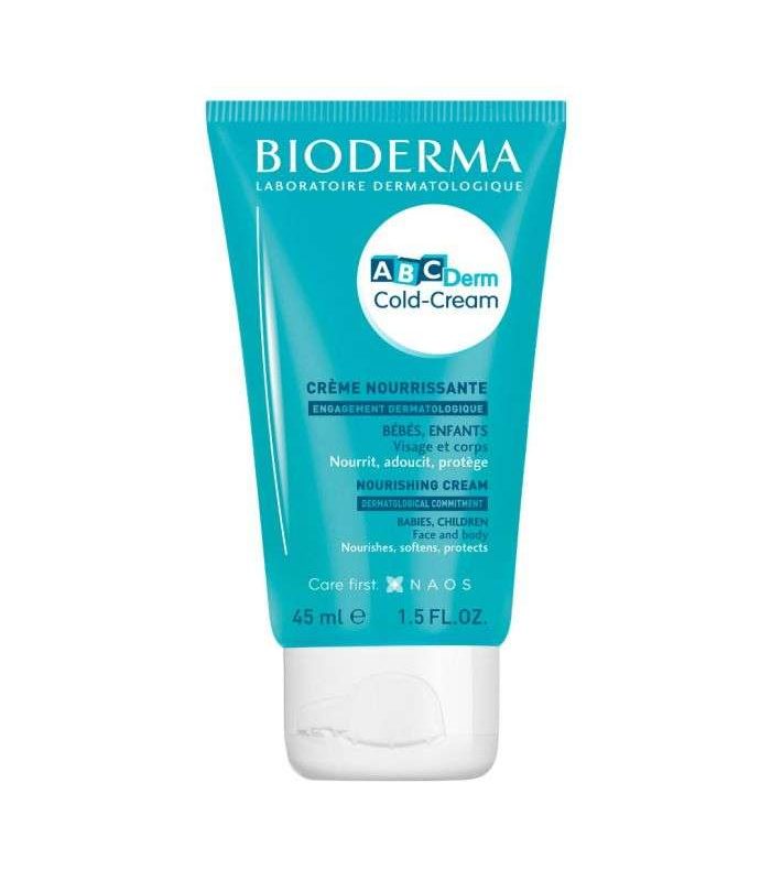 BIODERMA ABCDERM COLD CREAM CREME VISAGE ET CORPS NOURRISSANTE 45 ML