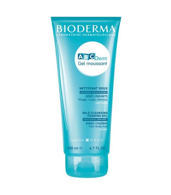 BIODERMA ABCDERM GEL NETTOYANT MOUSSANT DOUX 200 ML