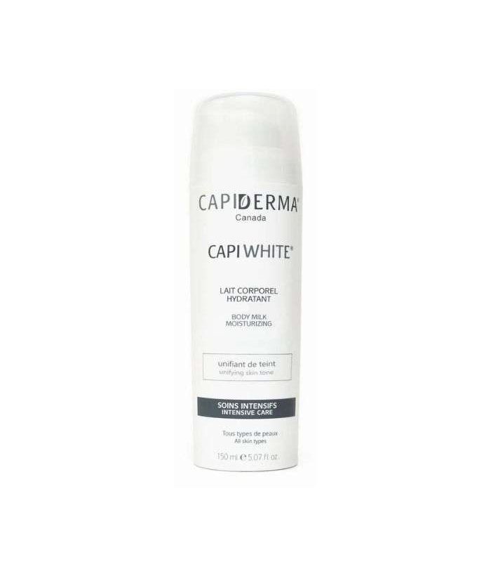 CAPIDERMA CAPIWHITE LAIT CORPOREL DÉPIGMENTANT INTENSIF HYDRATANT 150 ML SOINS INTENSIFS