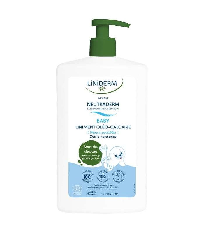 GILBERT LINIDERM NEUTRADERM LINIMENT OLEO CALCAIRE PEAUX SENSIBLES 1 L