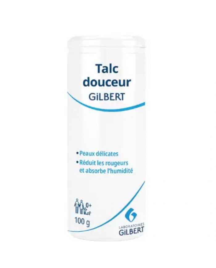 GILBERT TALC DOUCEUR FLACON POUDREUR 100G
