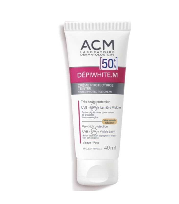 ACM DEPIWHITE M TEINTE SPF50+ CREME PROTECTRICE TEINTE NATURELLE 40 ML