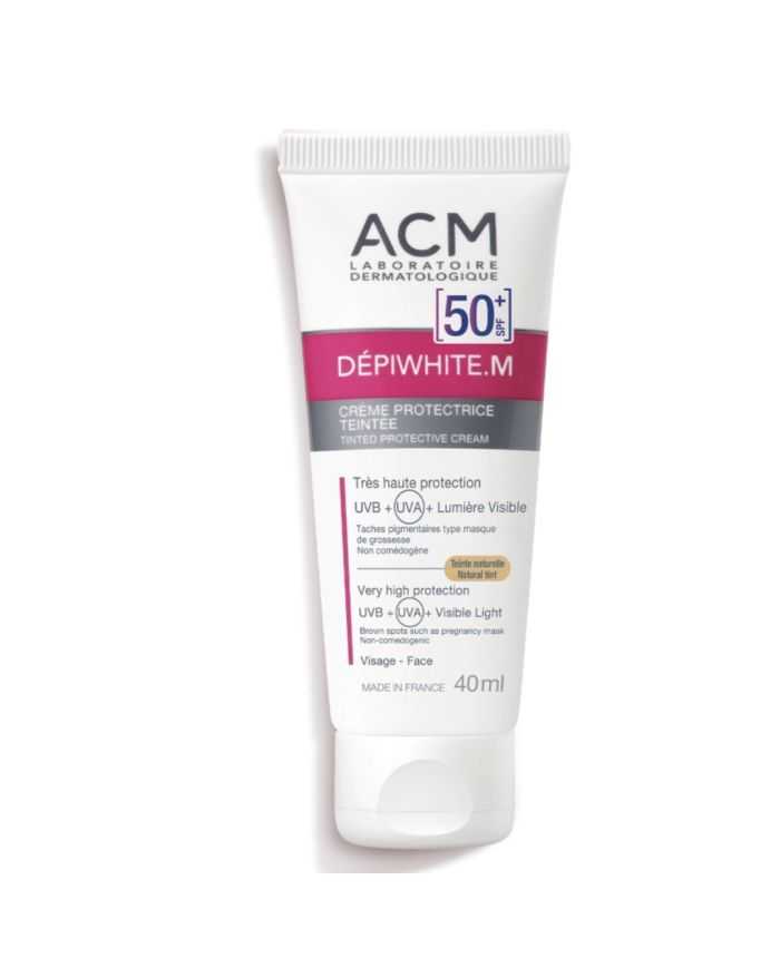 ACM DEPIWHITE M TEINTE SPF50+ CREME PROTECTRICE TEINTE NATURELLE 40 ML