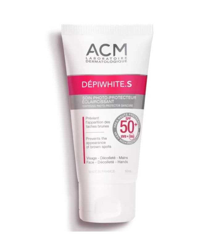 ACM DEPIWHITE S SOIN PHOTO PROTECTEUR ECLAIRCISSANT SPF50 50 ML