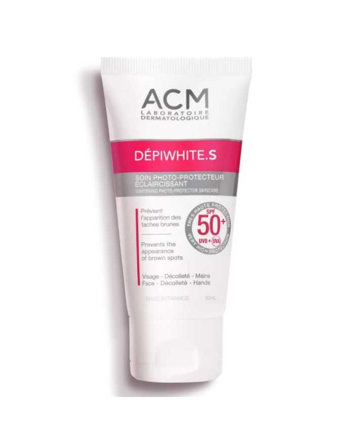 ACM DEPIWHITE S SOIN PHOTO PROTECTEUR ECLAIRCISSANT SPF50 50 ML