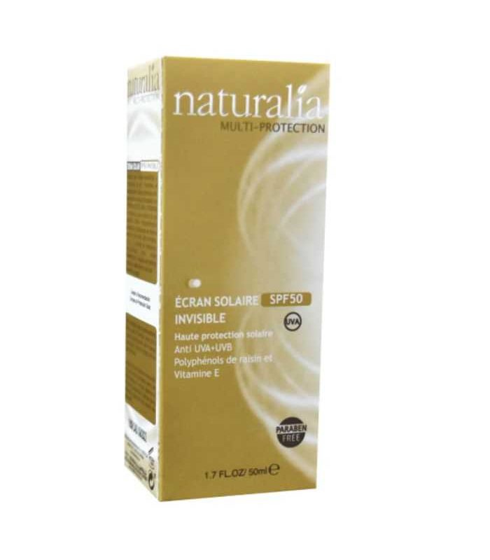 NATURALIA ECRAN SOLAIRE INVISIBLE 50 ML SPF 50
