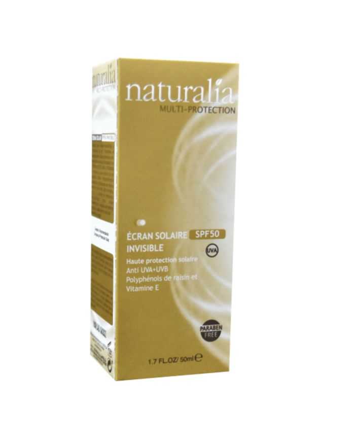 NATURALIA ECRAN SOLAIRE INVISIBLE 50 ML SPF 50